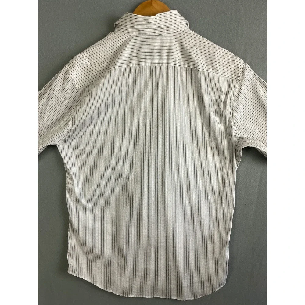 Banana Republic Button Up Men's Medium Long Sleeve Striped‎